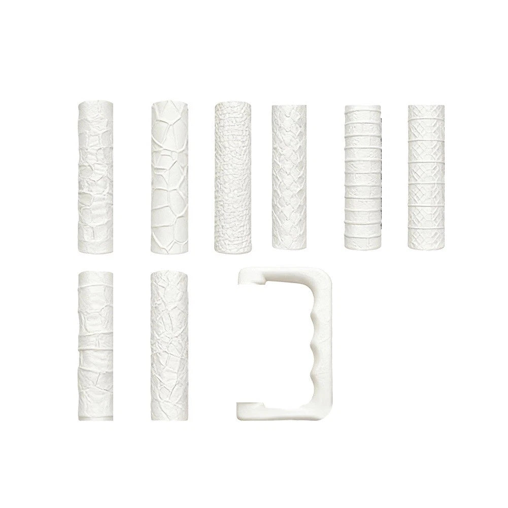 9-Piece Roller Set for Creative Clay and Model Work
