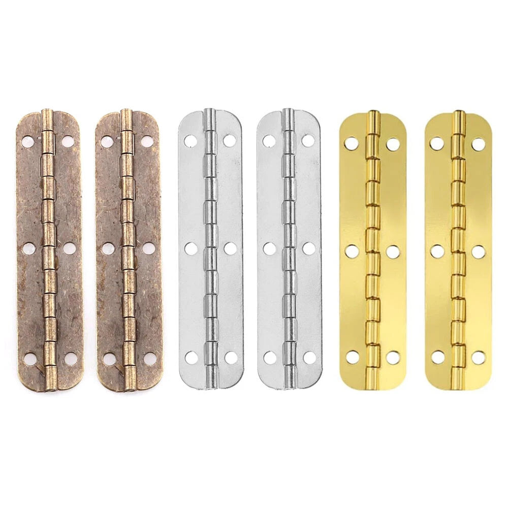 6X Ellipse Cabinet Door Hinges for Jewelry Chest Wine Box