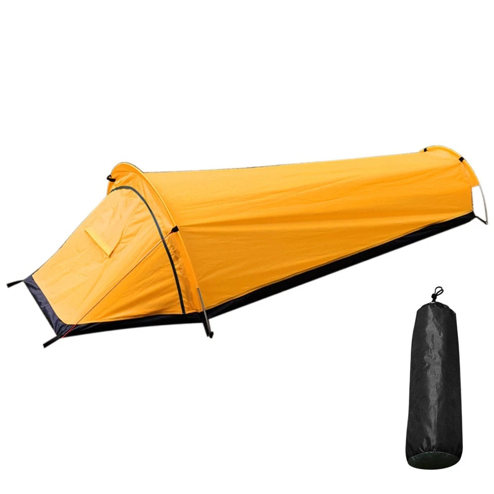 Single Person Ultralight Backpacking Tent for Camping