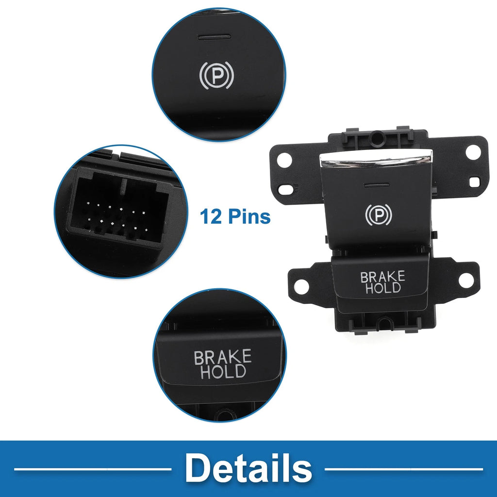 Brake Button Parking Switch Replacement for Honda Avancier 2019–2020