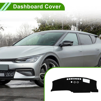 Dashboard Cover for Kia EV3 GT Line (2024–2025) HUD Polyester Black 1 Pc