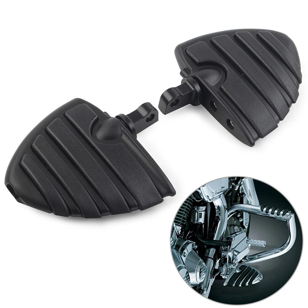 Foot Pegs for Harley-Davidson Motorcycle (10mm, Black)