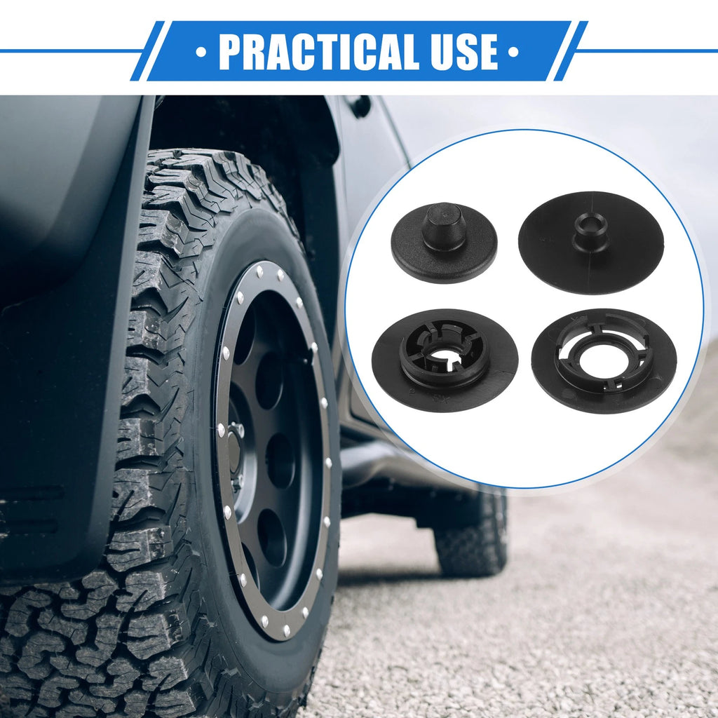 Car Holder Retainer Kit for Volkswagen Audi Plastic Black (2 Pack) (—)