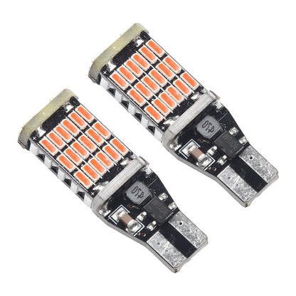 2pcs T15 Led Bulbs Reverse 45SMD W16W 4014 Accessory Back Bulb