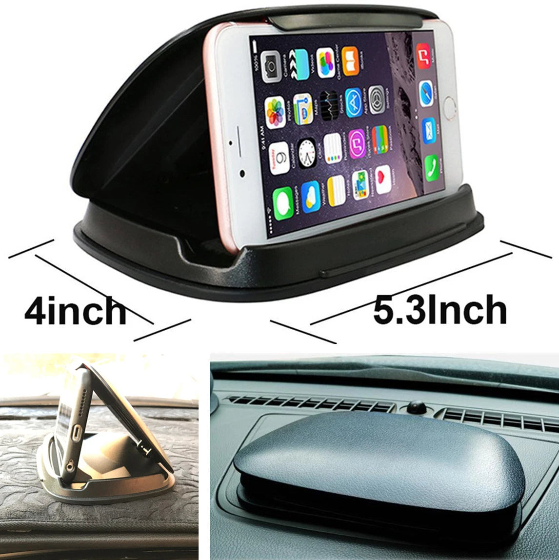 Car Center Console GPS Phone Mount Holder Support Stand Anti-sunshine Anti-slip