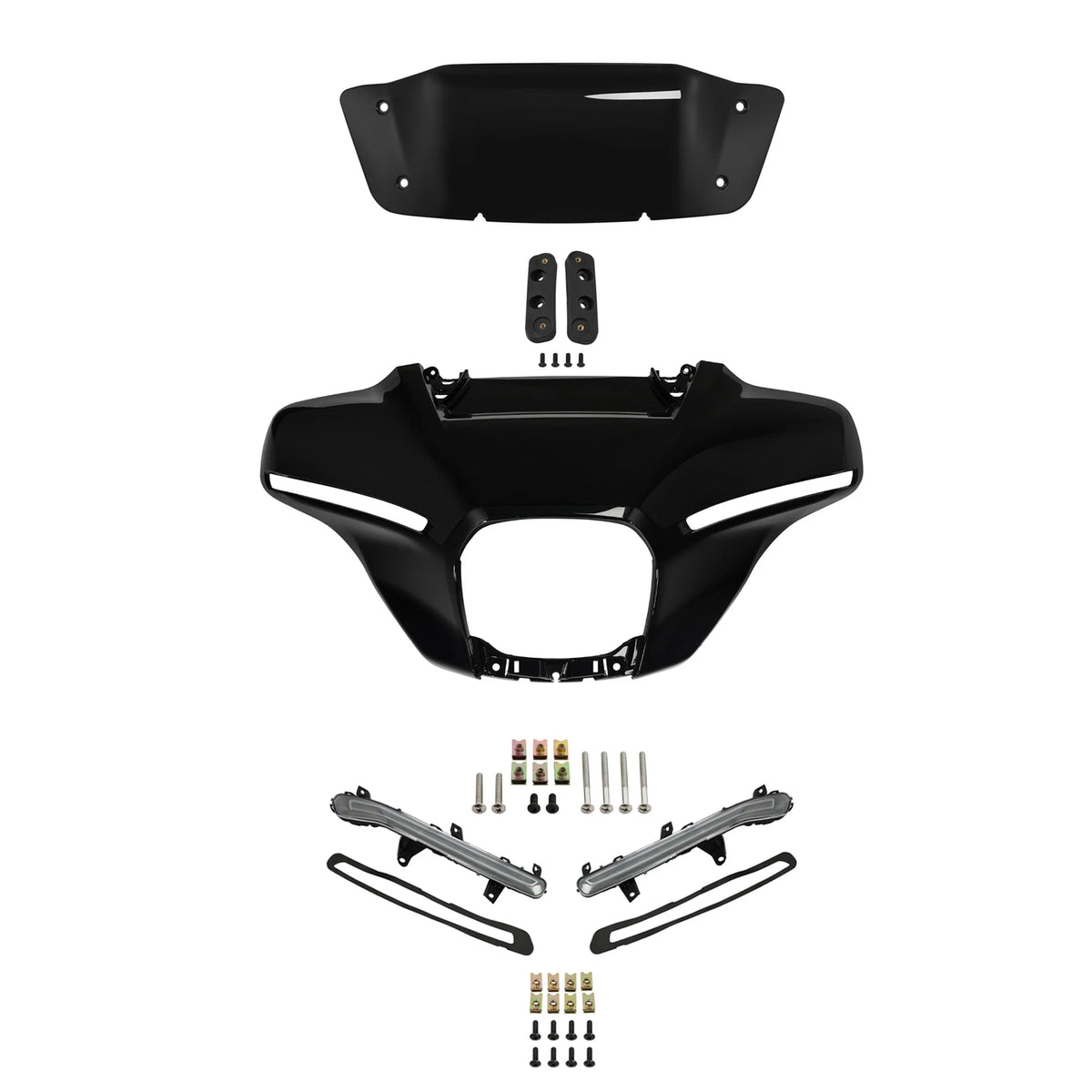 Batwing Fairing 7" Windshield Turn Lights for Harley CVO Street Glide (2023–2025)