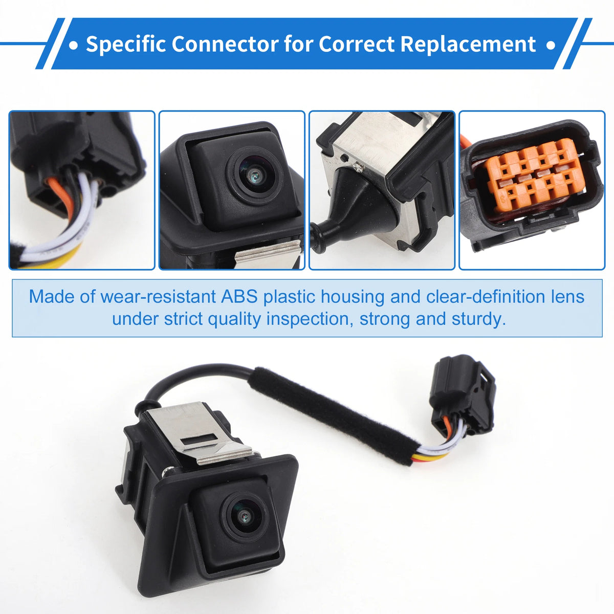 Rear View Camera for Hyundai I40 (2011–2014) 120-180°