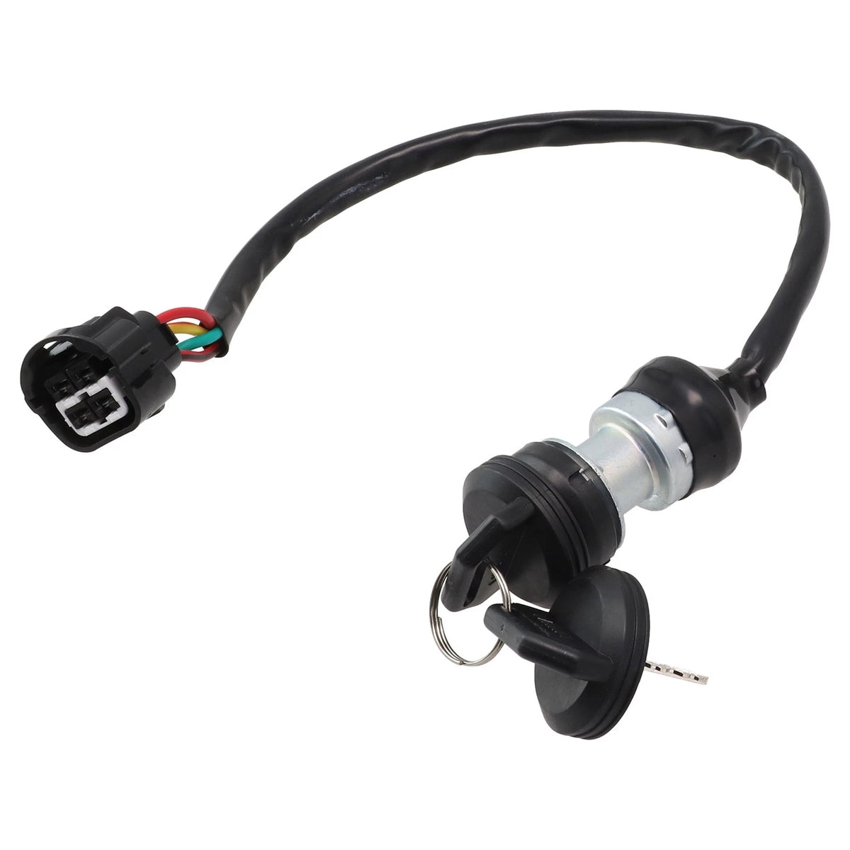 Practical Ignition Key Switch Motorcycle Parts Black Replacement 48295