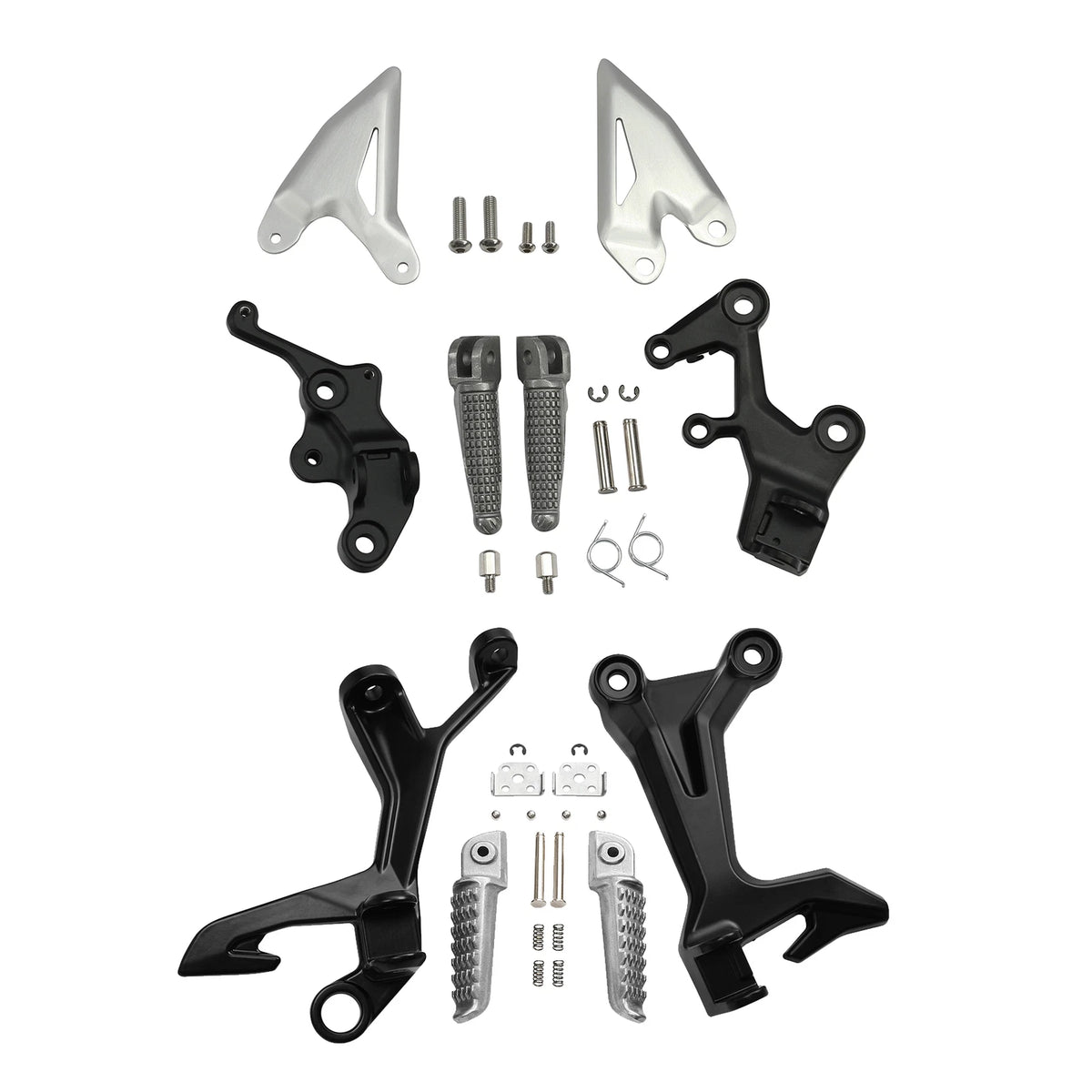 Footrests Footpegs Bracket for Kawasaki Ninja 400 (2018–2024)