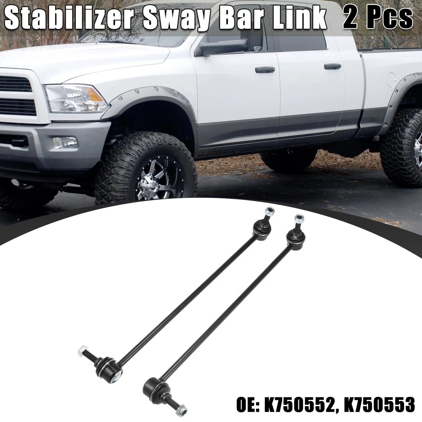 2pcs Front Sway Bar Links Replacement for Chevrolet Camaro (2000–2002)