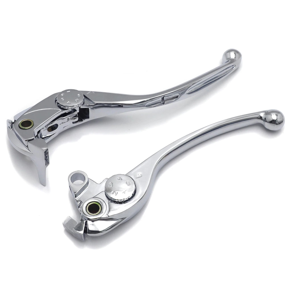 Chrome Clutch Brake Hand Levers for Honda CBR 1000RR (2004–2007)