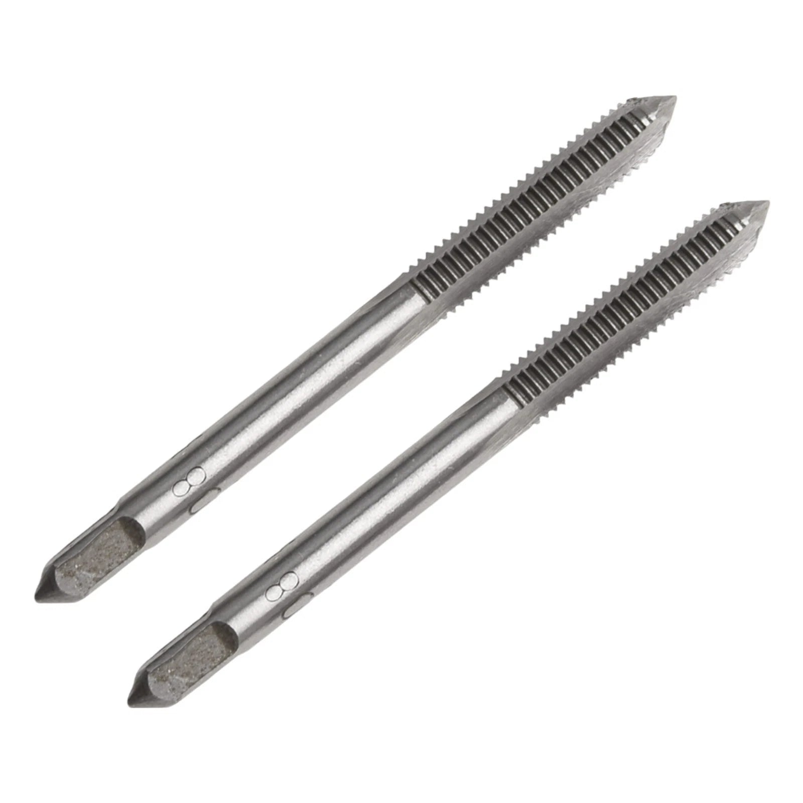 2X HSS Screw Tap Drill Bit Set for Convenient Chip Removal