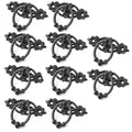 10Pcs Zinc Alloy Cabinet Door Drawer Pull Knob Handle Hardware