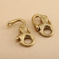 Miniature Brass Shackle with Quick Release Function for Lightweight Use