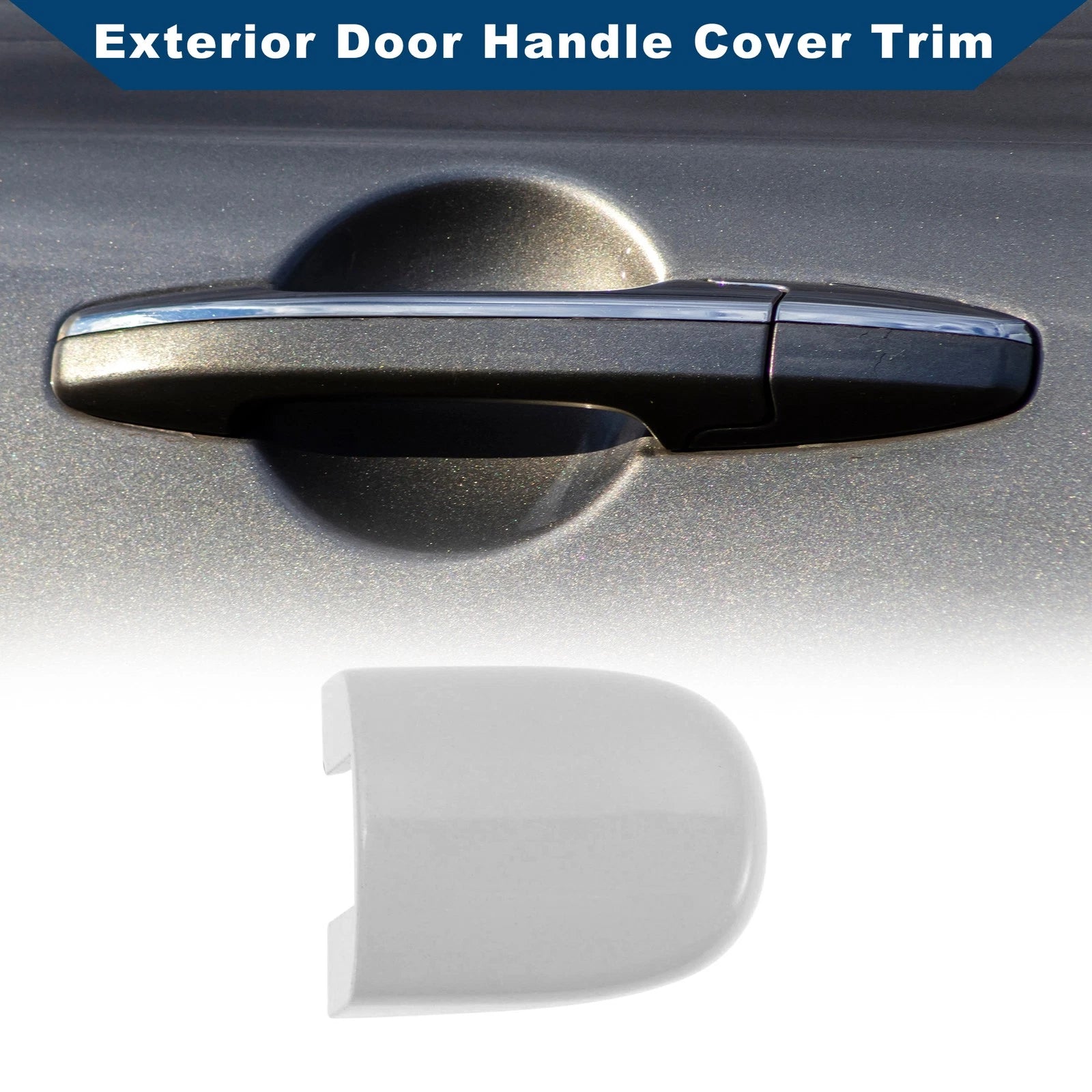 Exterior Door Handle Cover Trim Replacement for VW Golf 1999–2006