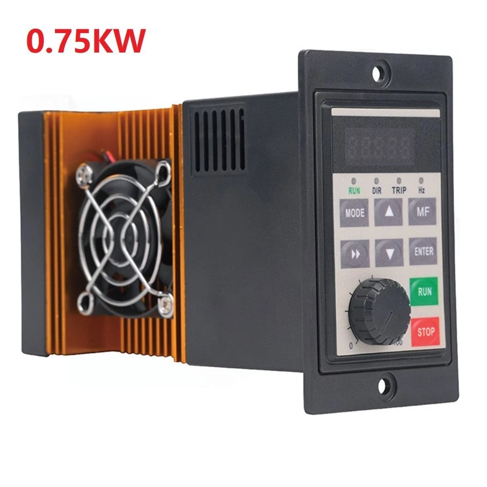 0.75KW RS485 Frequency Converter for 3-Phase Motor (220V Output)