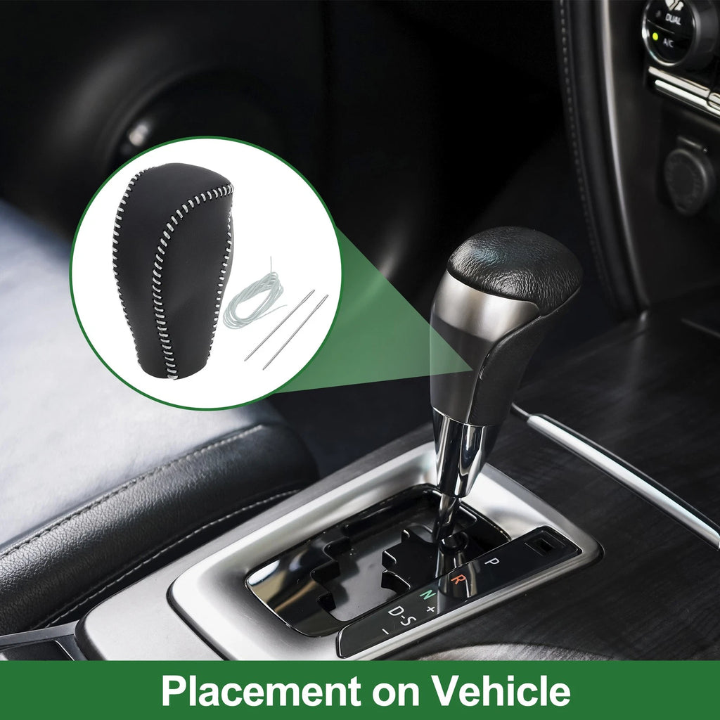 Gear Shift Knob Cover Replacement for Mazda CX-5 (2017–2022) Faux Leather