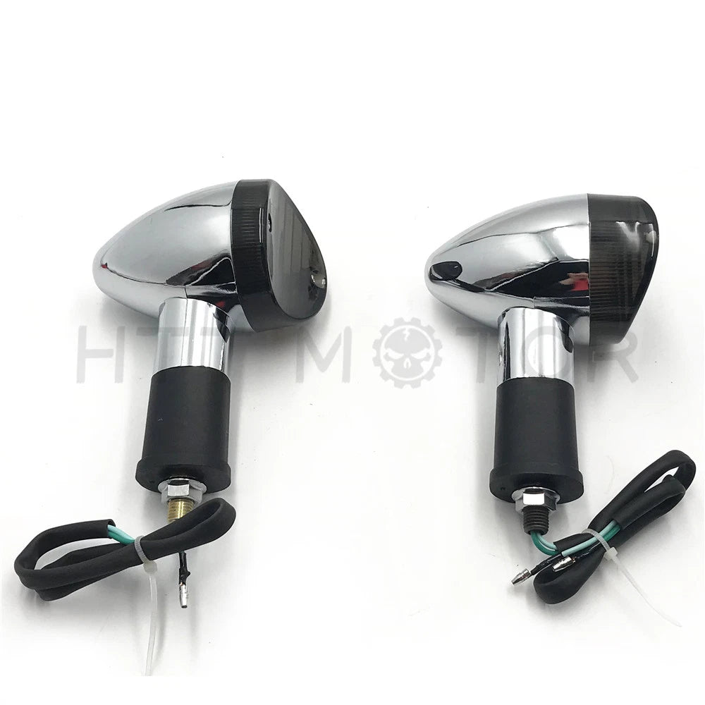 2X 12V Turn Signal Light Indicator Blinker for Harley Yamaha