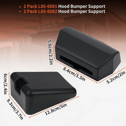 Hood Bumper Support for Peterbilt Kenworth (Manual Transmission Trucks)
