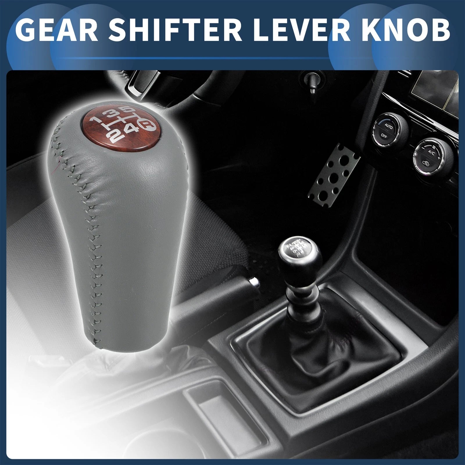 5 Speed Gear Shifter Knob Replacement for Toyota 4Runner (1993–2001)