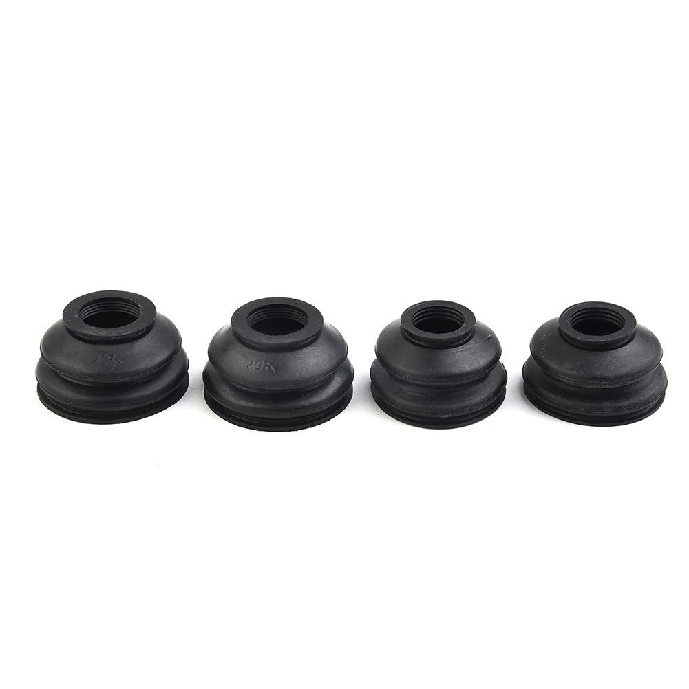 Set of 4 Rubber Ball Joint Dust Boot Covers for Universal Applications