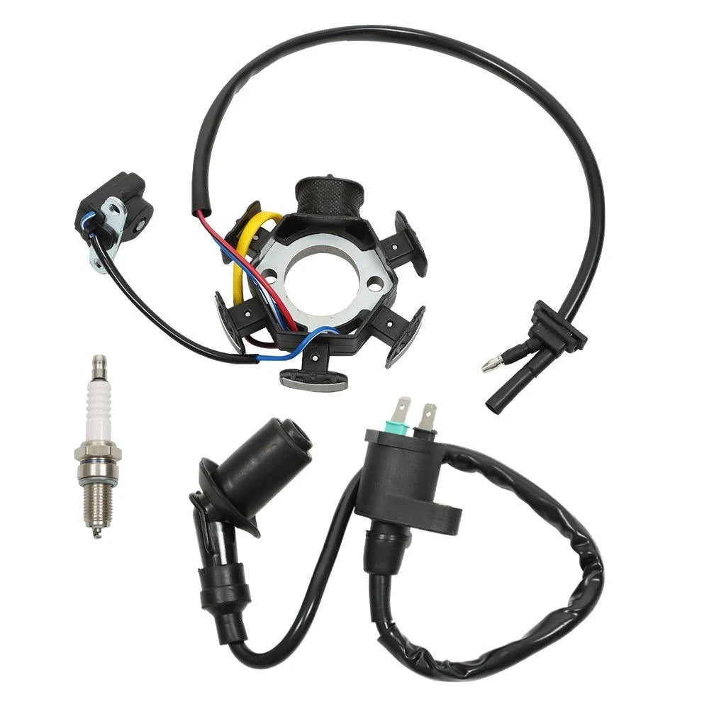 Stator Ignition Coil Spark Plug for Honda XR50R XR70R (2000–2003) 31120-GW8-671