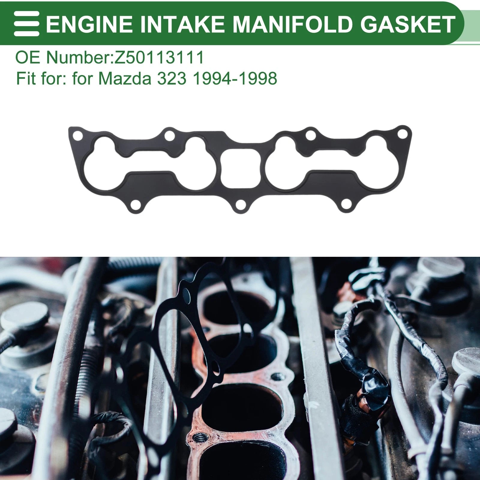 Engine Intake Manifold Gasket Replacement for Mazda 323 (1994–1998)