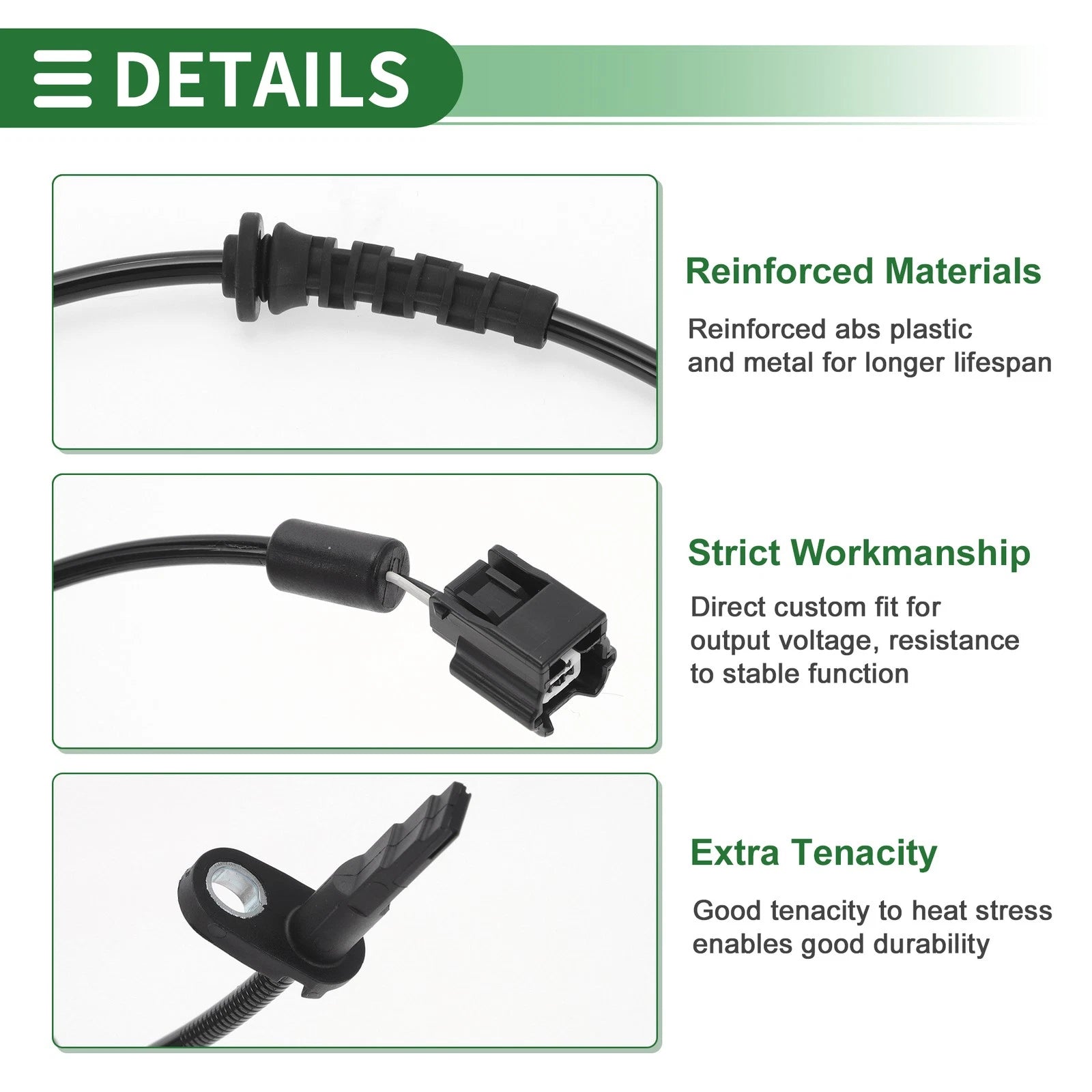 ABS Wheel Speed Sensor No. 47910JX00A for Nissan NV200 (2013–2020)
