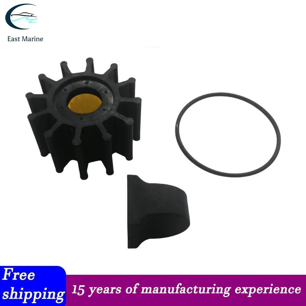 Impeller Repair Kit with Stop Lug for Volvo Penta (Fits 3857954, 21951348, 21213660)