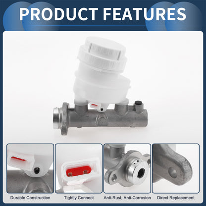 Brake Master Cylinder With Reservoir Replacement for Mitsubishi L200 (2008–2013)