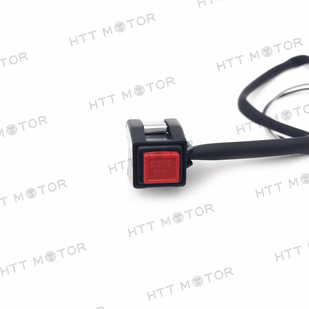 Engine Stop Push Button Switch for ATVs, Scooters, Snowmobiles (Universal)