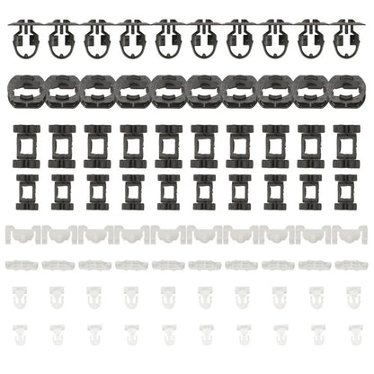 80 Pieces Side Skirts Mounting Clips for Mercedes CLK C208 A208 (1997–2002)