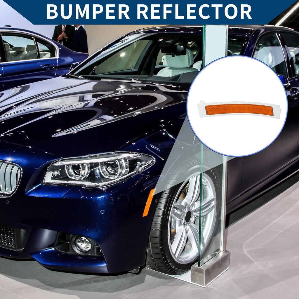 Bumper Reflector Replacement for BMW 550i GT Front Left (2010–2015)