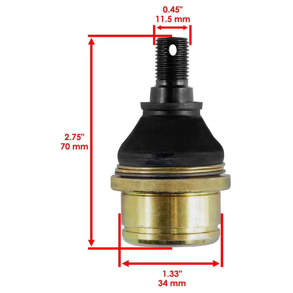Front Upper Lower Ball Joint Replacement for Honda TRX680FA Rincon (2006–2014)