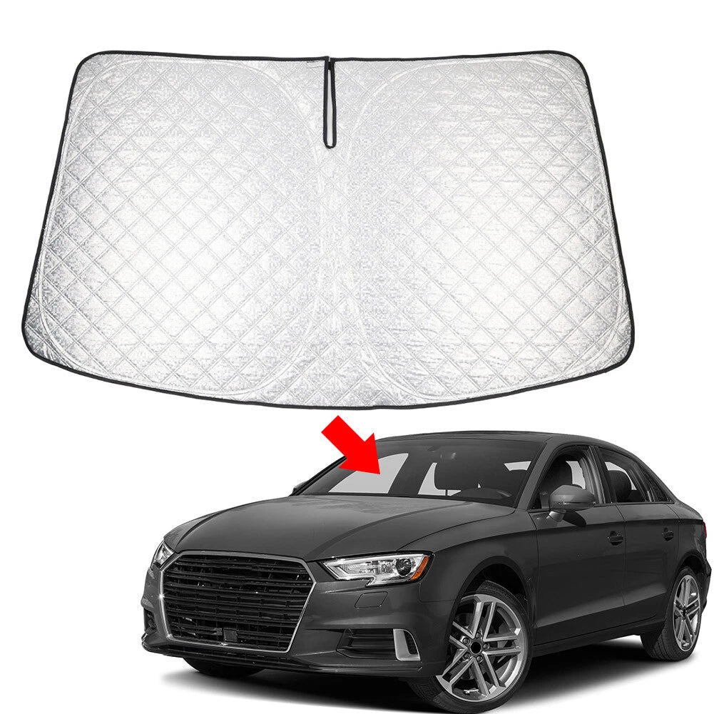 Foldable Windshield Sun Shade for Audi A3 (2014–2020)