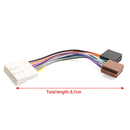 ISO Wiring Harness Adaptor Cable Connector for Nissan Navara D40 (2005–2015)