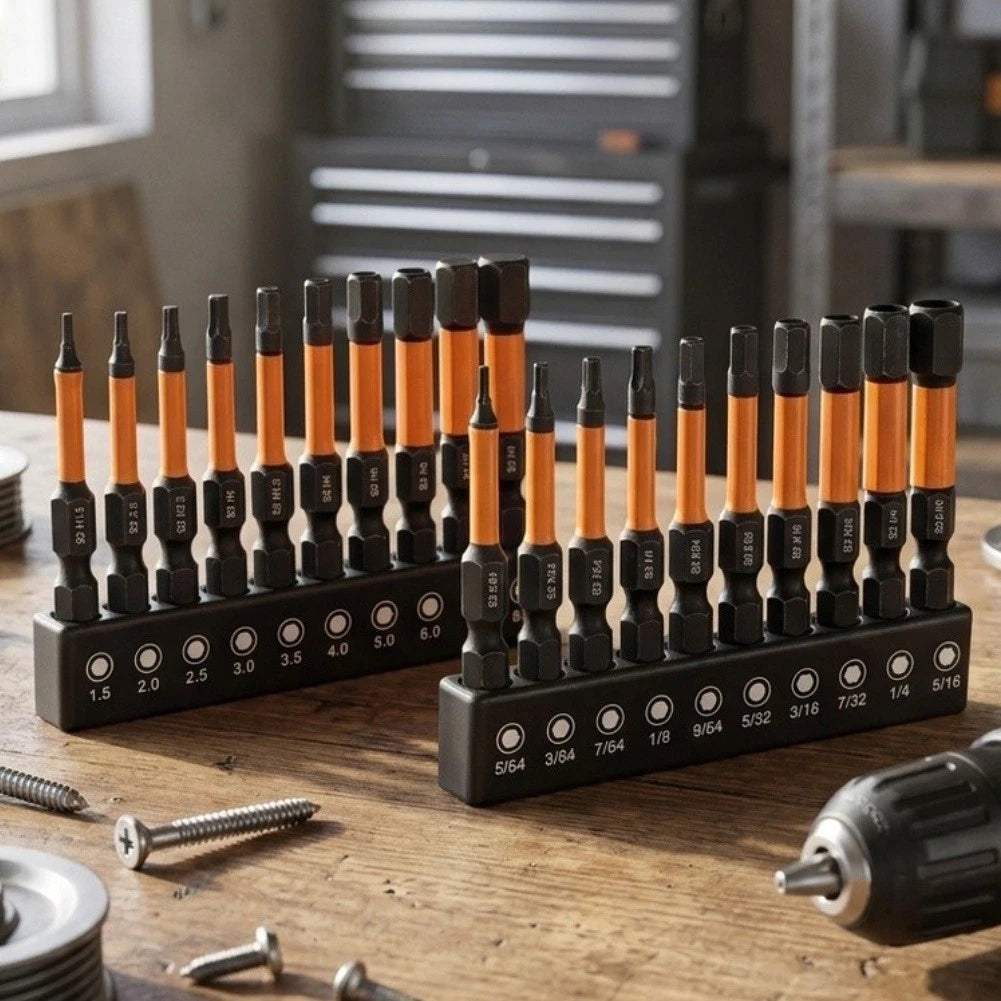 Electric Screwdriver Bit Set for (Complete Range)