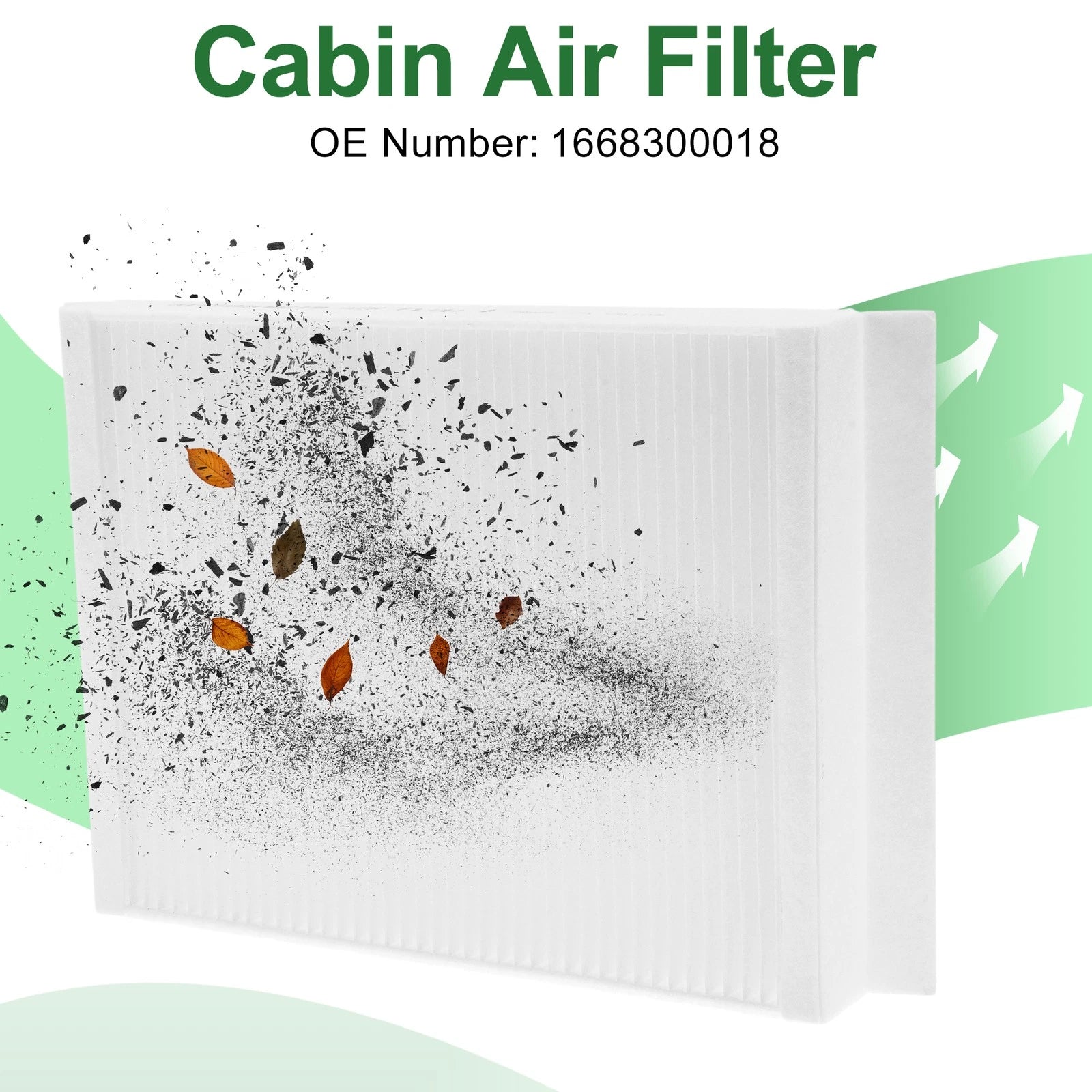 Cabin Air Filter Replacement for Mercedes-Benz C-Class W205 (2016–2018)