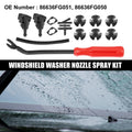 Front Windshield Washer Nozzle Kit for Subaru Impreza (2008–2014)
