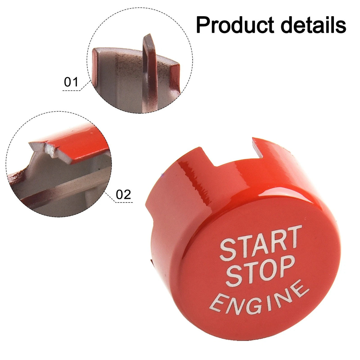 Red Button Cover Engine Stop for F Chassis