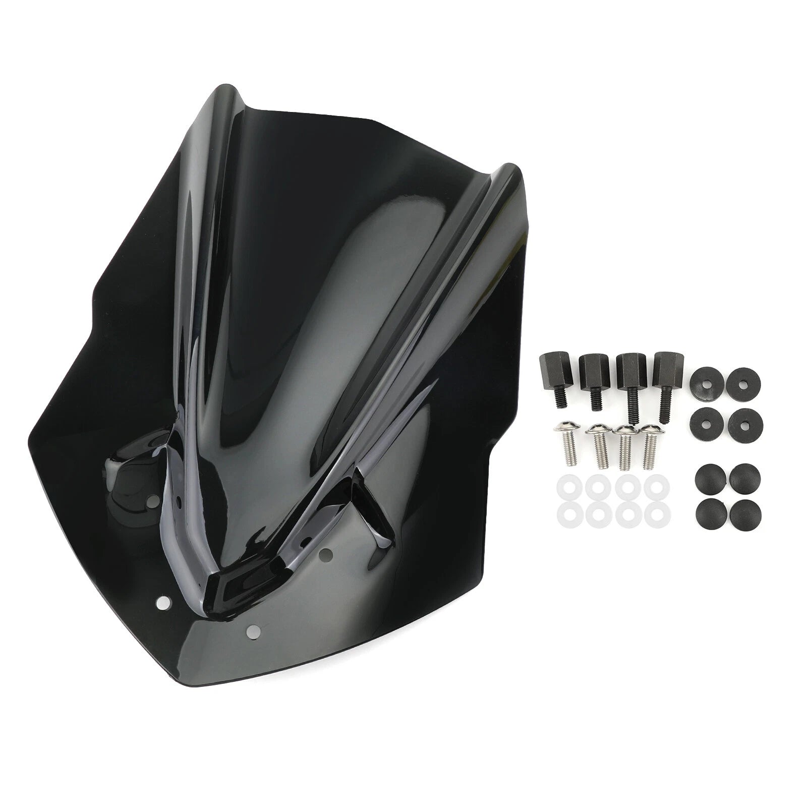 ABS Windshield for Yamaha MT125 (2015–2019) Black T9