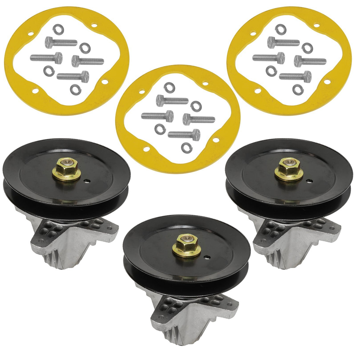 Spindle and Deck Ring Replacement for MTD LTX1040 LTX1042 LTX1045 (2013–2019)