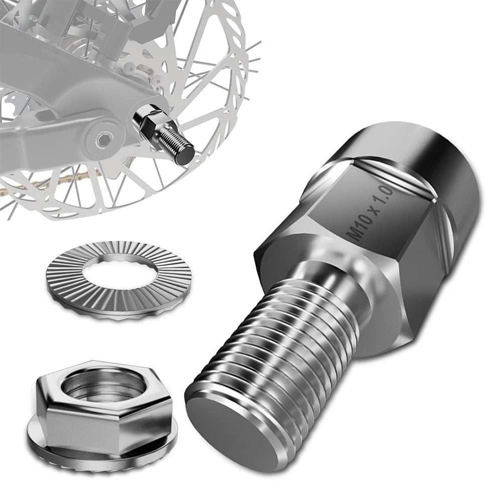 Bicycle Trailer Axle Adapter M10 M5 38 Inch Quick Install