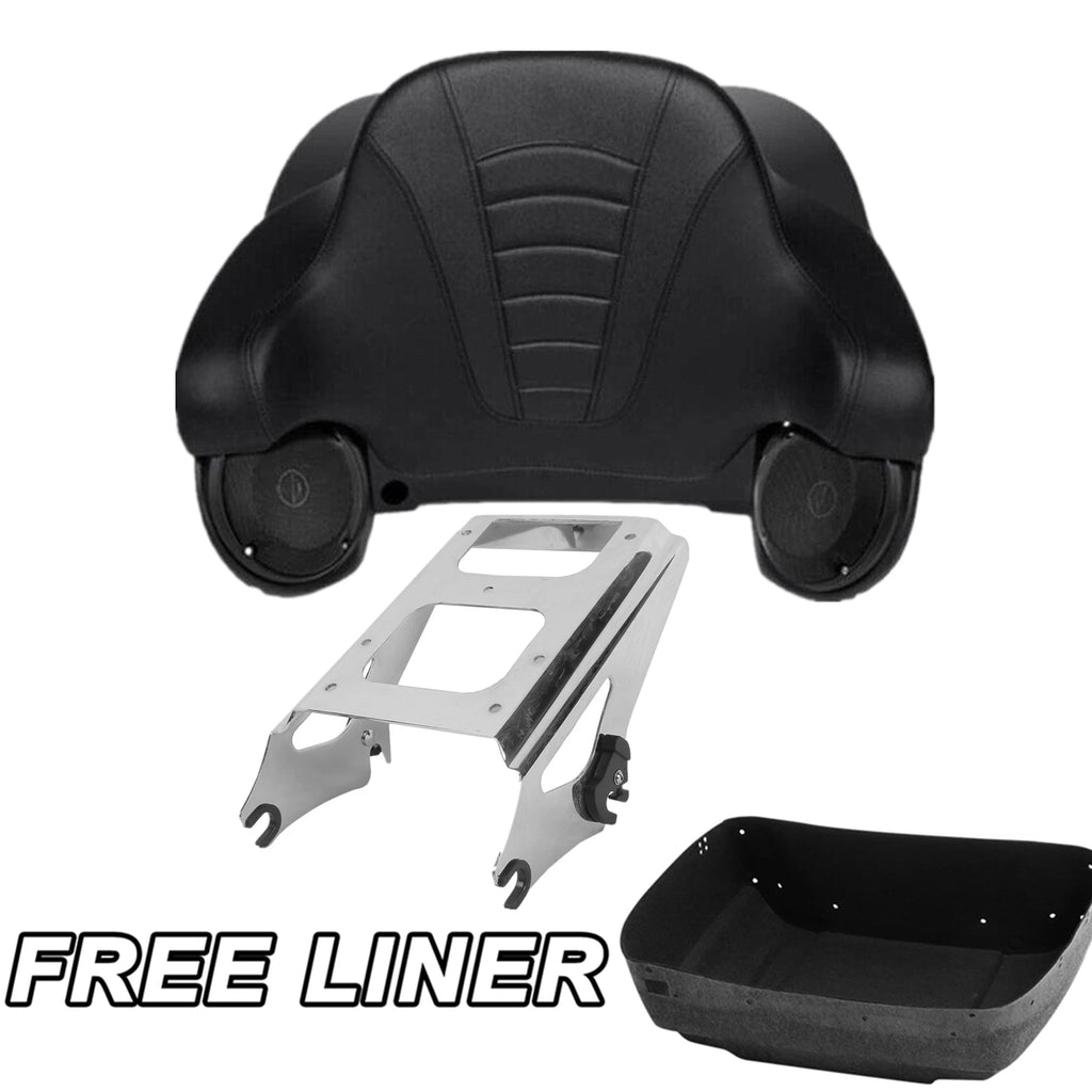 Trunk Pad Speaker Mount Rack for Harley Touring Electra Glide (2009–2013)