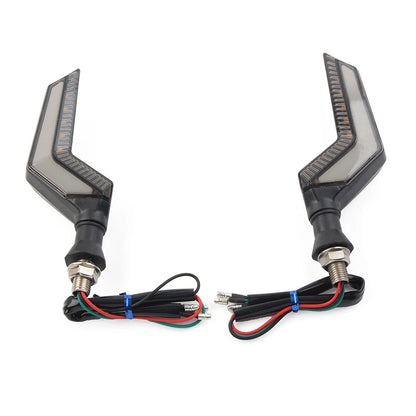 2X LED Indicator Lights for Honda Motorcycle (Amber DRL)
