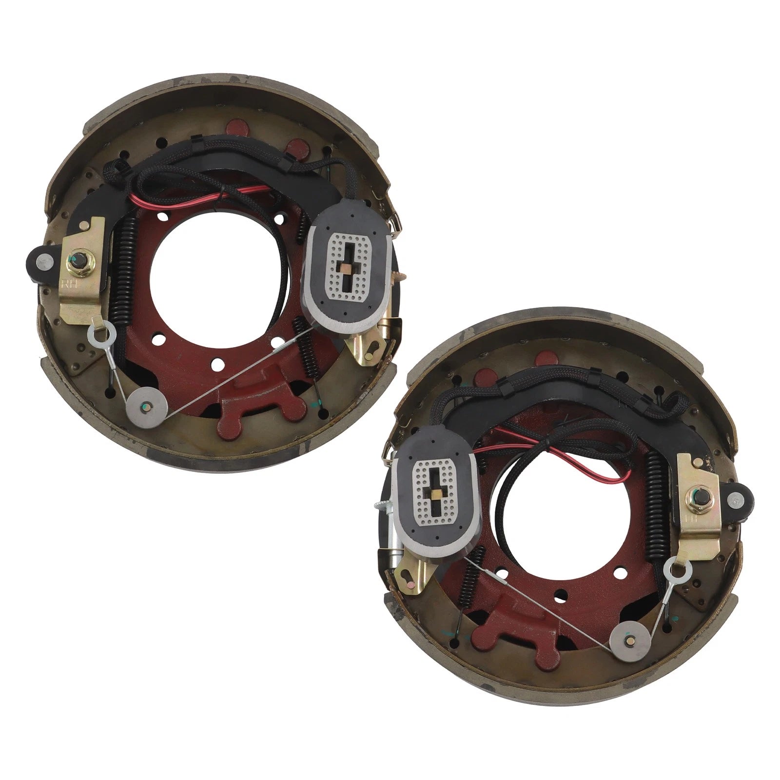 2pc Electric Backing Plate for Trailer Brake 8K-10K lbs (Left+Right)