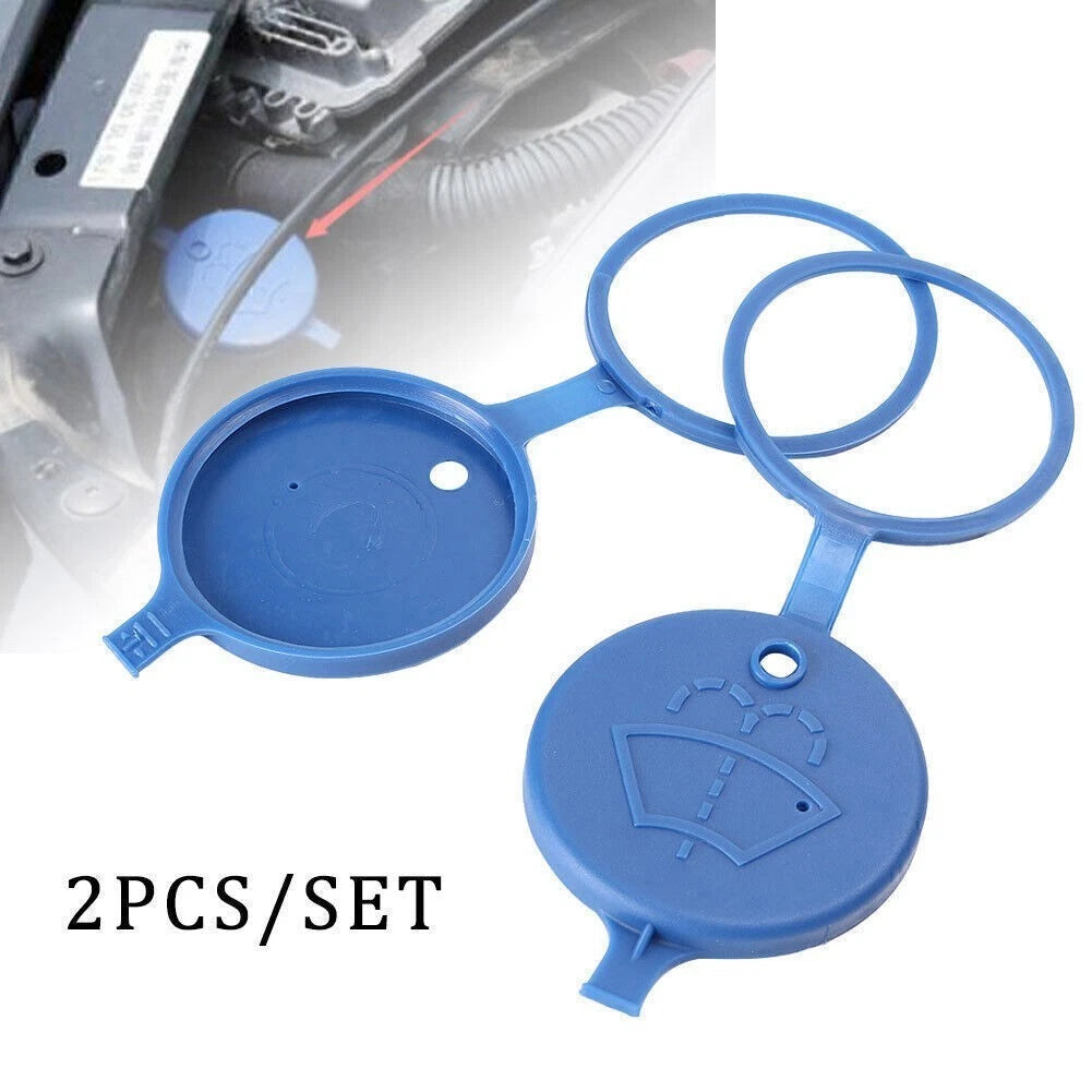 2X Windshield Wiper Washer Fluid Reservoir Cap for Peugeot Citroen