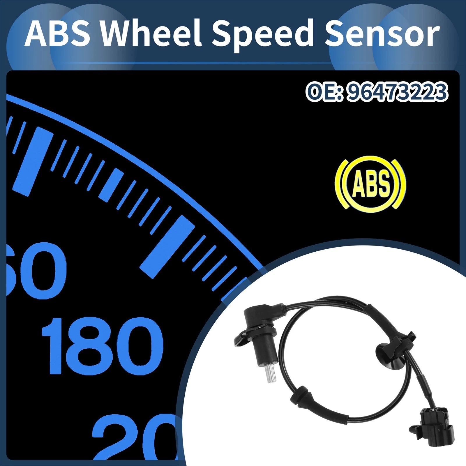 ABS Wheel Speed Sensor Replacement for Chevrolet Aveo Rear Right (2012–2017)