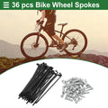 Bicycle Spokes Nipple Replacement 14G 74mm for Universal (Any Check fitment before purchase)