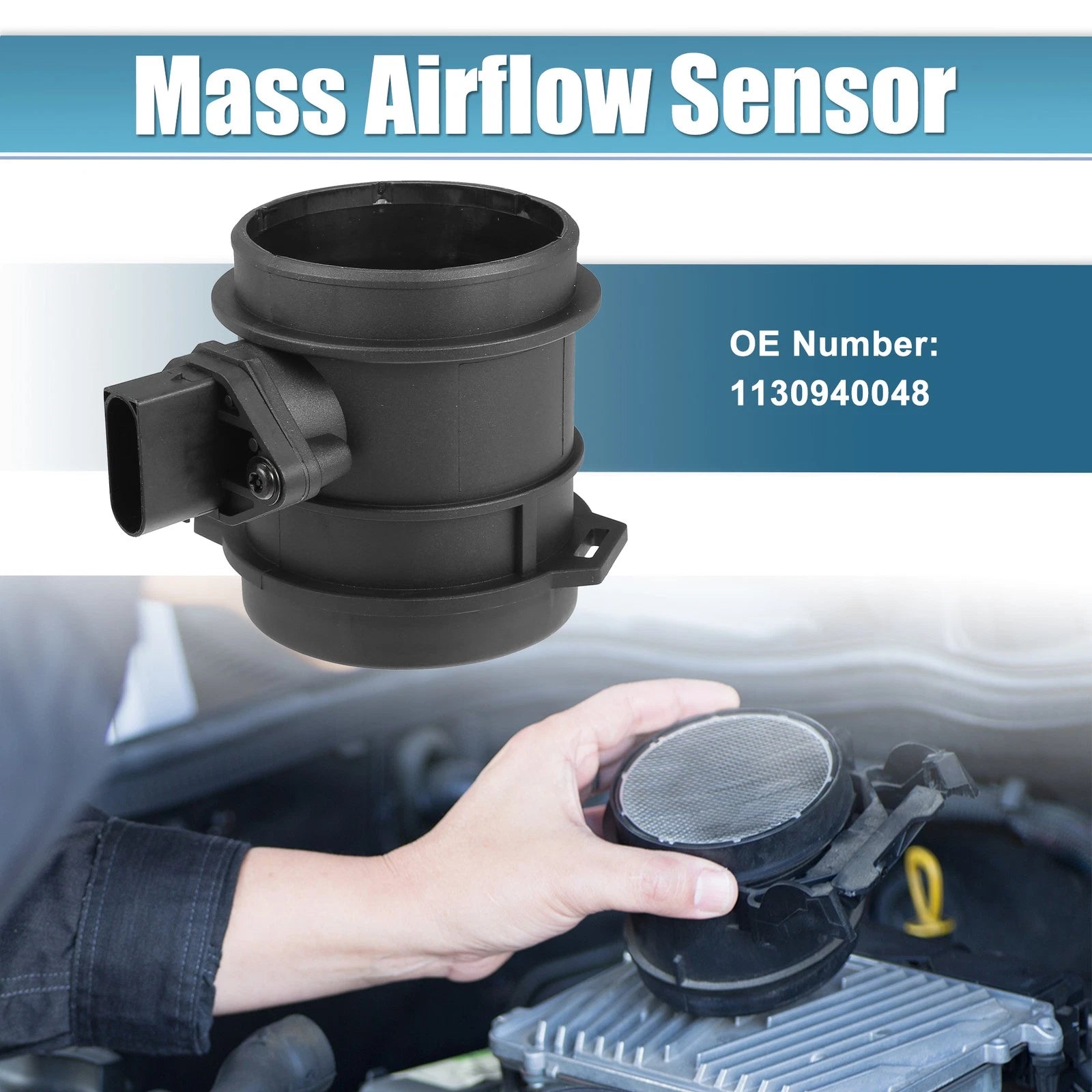 Mass Air Flow Sensor Replacement for Mercedes-Benz E430 (2000–2002)